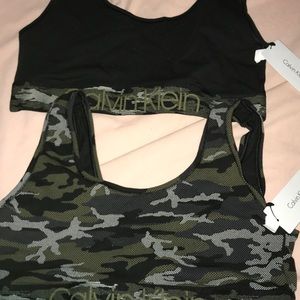 Two brand new Calvin Klein bras